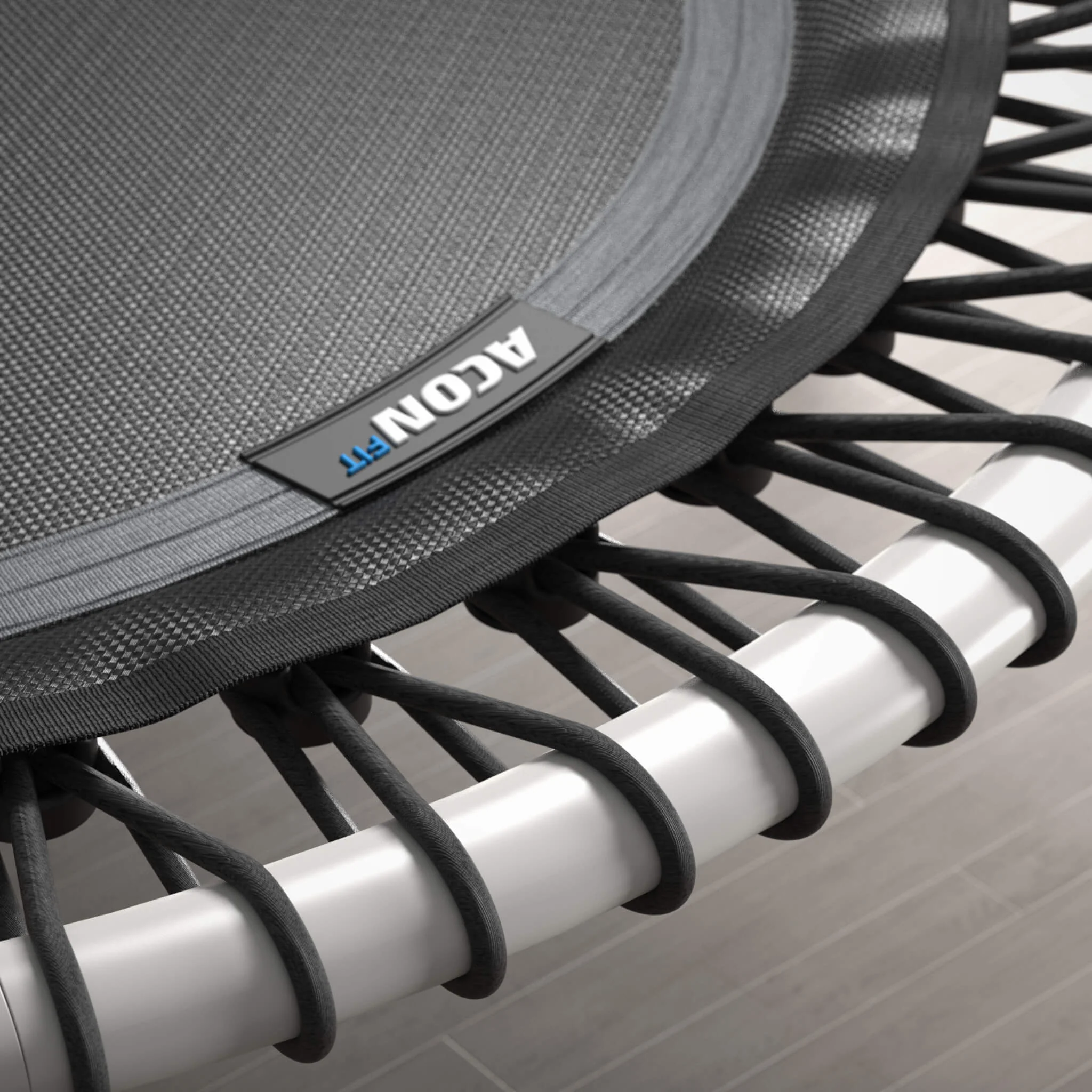 ACON Fit 44in Round Rebounder Fitness Trampoline with Balance Handlebar - Image 5